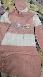 Meisjes pyjama – maat 116 (6 jaar) – roze/wit, Verzenden, Nieuw, Meisje, Nacht- of Onderkleding