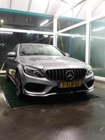 Mercedes-Benz C-Klasse C180 1.6 115KW Aut7 2014 Grijs, Auto's, Mercedes-Benz, Automaat, 65 €/maand, 1800 kg, Zwart