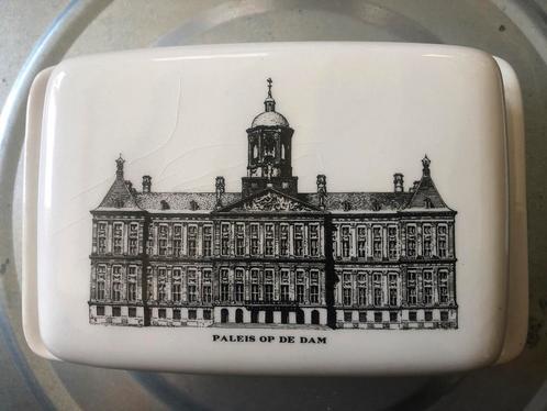 Vintage Botervloot & 2 Eierdop.Villeroy&Boch.B:19 cm.D:12 cm, Huis en Inrichting, Keuken | Servies, Zo goed als nieuw, Overige typen