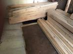 500 planken/als nieuw/hout/hergebruik/tuinafscheidingen, Doe-het-zelf en Verbouw, Hout en Planken, Plank, Zo goed als nieuw, Minder dan 25 mm