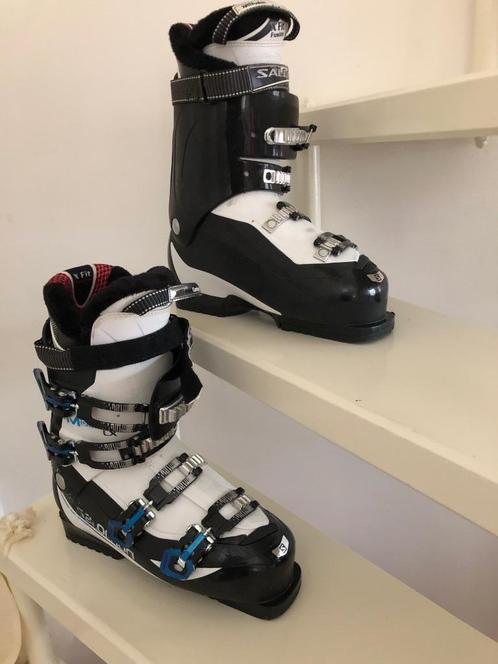 Skischoenen heren salomon maat 42, Sport en Fitness, Skiën en Langlaufen, Gebruikt, Schoenen, Skiën, Salomon, 160 tot 180 cm, Ophalen