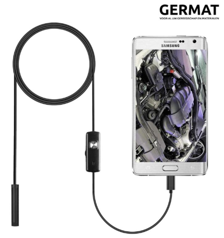 Professionele USB Endoscoop met app voor telefoon, Hobby en Vrije tijd, Knutselen, Nieuw, Gereedschap of Toebehoren, Verzenden