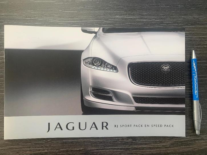 Folder brochure Jaguar XJ Sport- en Speed pack 2012 nieuw!, Boeken, Auto's | Folders en Tijdschriften, Nieuw, Overige merken, Ophalen of Verzenden