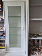 Tockarp vitrine kast (ikea), Huis en Inrichting, Kasten | Vitrinekasten, Ophalen, 50 tot 100 cm, Zo goed als nieuw, 150 tot 200 cm