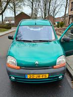 Renault Kangoo 1.6 16V 70KW 2002 Groen, Auto's, Stof, 40 €/maand, Origineel Nederlands, Handgeschakeld