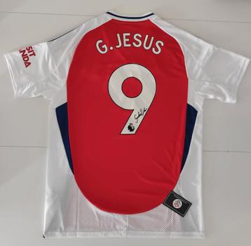 Gesigneerd Gabriel Jesus Arsenal shirt beschikbaar voor biedingen
