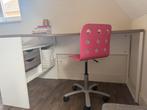 Bureau + bureaustoel te koop, Huis en Inrichting, Bureaus, Ophalen, Zo goed als nieuw, Bureau