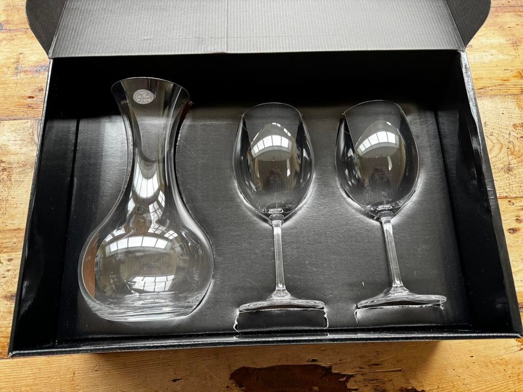 Lisa Mori Inn Crystall Vintage karaf met glazen, Ophalen of Verzenden
