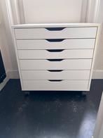 Ikea alex ladekast op wieltjes, Ophalen, Minder dan 50 cm, Gebruikt, 5 laden of meer