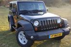 Jeep Wrangler Sport 2009 Zwart cabrio, 124.000 km!, Auto's, Jeep, 1780 kg, Stof, 4 cilinders, Cabriolet