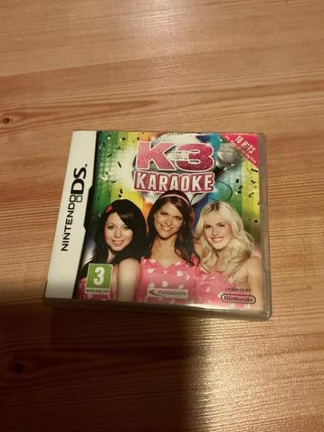 Nintendo DS-  K3 karaoke - spelen en zingen beschikbaar voor biedingen
