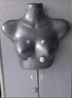 Manouk - ketting met parelmoer en staaldraad, Sieraden, Tassen en Uiterlijk, Kettingen, Verzenden, Nieuw, Wit, Steen of Mineraal