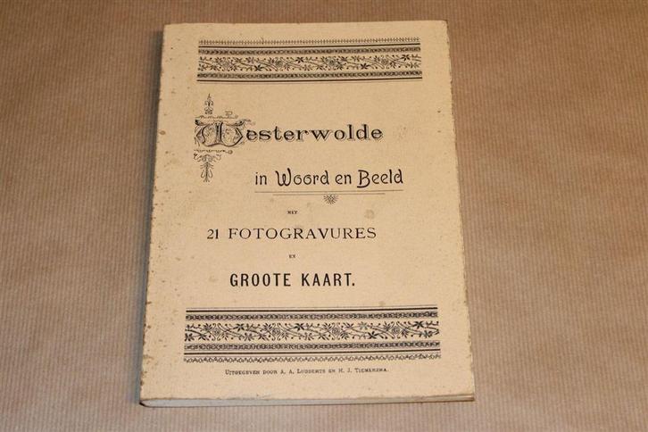 Westerwolde in Woord & Beeld 1897 — Antieke Gravures + Kaart, Boeken, Geschiedenis | Stad en Regio, Gelezen, Ophalen of Verzenden