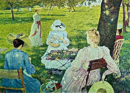 0965 THÉO VAN RYSSELBERGHE ~ in juli, voor de middag, Verzamelen, Ansichtkaarten | Themakaarten, Ongelopen, 1980 tot heden, Overige thema's