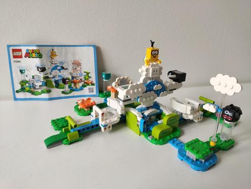 Lego 71389, Uitbreidingsset: Lakitu's wolkenwereld, Kinderen en Baby's, Speelgoed | Duplo en Lego, Zo goed als nieuw, Lego, Complete set