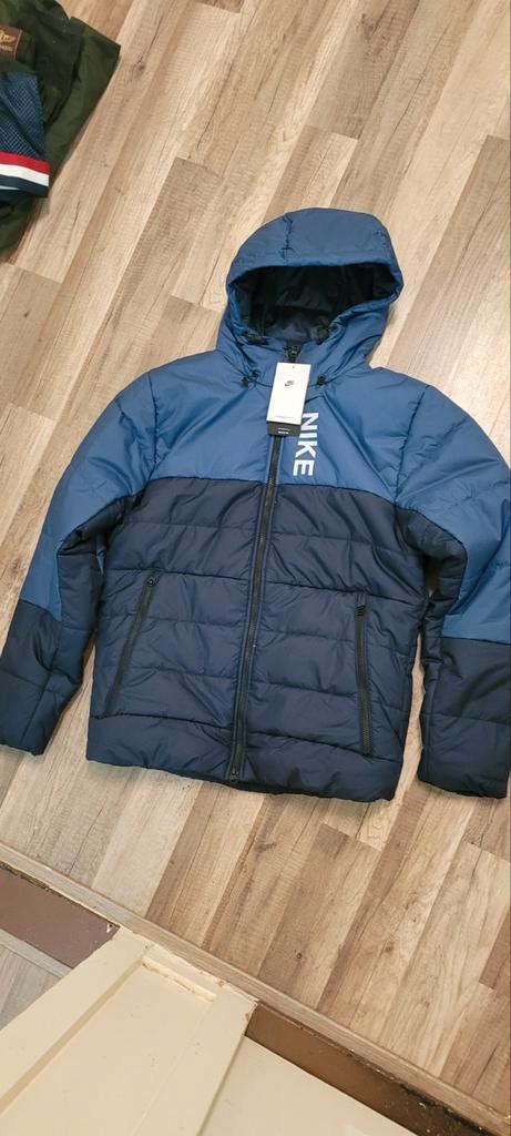 Nieuwe Nike Therma-FIT Jas - Maat M - Blauw, Kleding | Heren, Jassen | Zomer, Nieuw, Maat 48/50 (M), Blauw, Ophalen of Verzenden