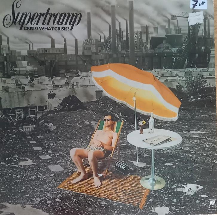 Supertramp Crisis? What Crisis?, Cd's en Dvd's, Vinyl | Rock, Gebruikt, Poprock, 12 inch, Ophalen of Verzenden