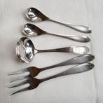 Roomlepeltje, belegvorkjes en theelepeltjes Arti, Ophalen of Verzenden, Zo goed als nieuw, Metaal, Bestek