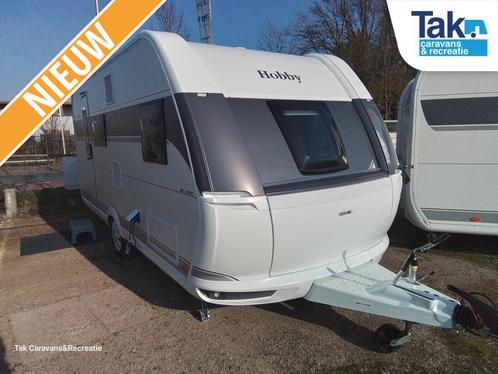 Hobby De Luxe 490 KMF kinderbed, Caravans en Kamperen, Caravans, Bedrijf, tot en met 5, 1000 - 1250 kg, Overige, Hobby, Dwarsbed