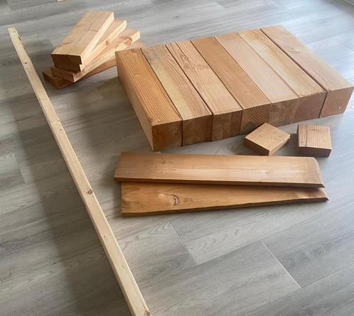 Douglas hout onbehandeld balken + GRATIS balken, Tuin en Terras, Palen, Balken en Planken, Nieuw, Balken, 250 cm of meer, Ophalen