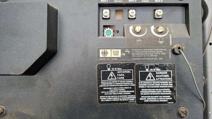 Chamberlain Elektrische Garagedeuropener, Auto-onderdelen, Overige Auto-onderdelen, Gebruikt, Ophalen