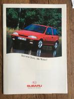 Subaru Justy, Boeken, Nieuw, Ophalen of Verzenden, Overige merken, Subaru