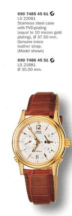 Gezocht - Oris Worldtimer 690 - doublé, Overige materialen, Polshorloge, Ophalen, Overige merken