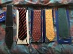 Collectie van 9 reclame stropdassen, Kleding | Heren, Stropdassen, Nieuw, Met patroon, Ophalen of Verzenden, Overige kleuren