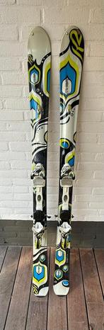 K2 T Nine ski's 156cm goede conditie, 140 tot 160 cm, Zo goed als nieuw, Ski's, Ophalen
