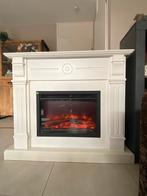 Elektrische open haard met afstandsbediening, Ophalen, Gebruikt, Vrijstaande haard, Elektrische haard