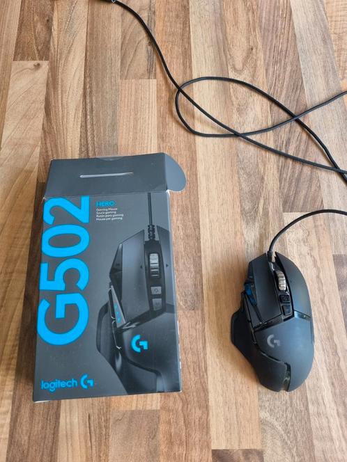Logitech G Logitech G502 HERO, Computers en Software, Muizen, Zo goed als nieuw, Rechtshandig, Ophalen of Verzenden