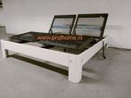 Auping Auronde bed volledig elektrische verstelbaar, Verstelbaar, Auping Auronde bed elektrisch verstelbaar, Wit, Tweepersoons
