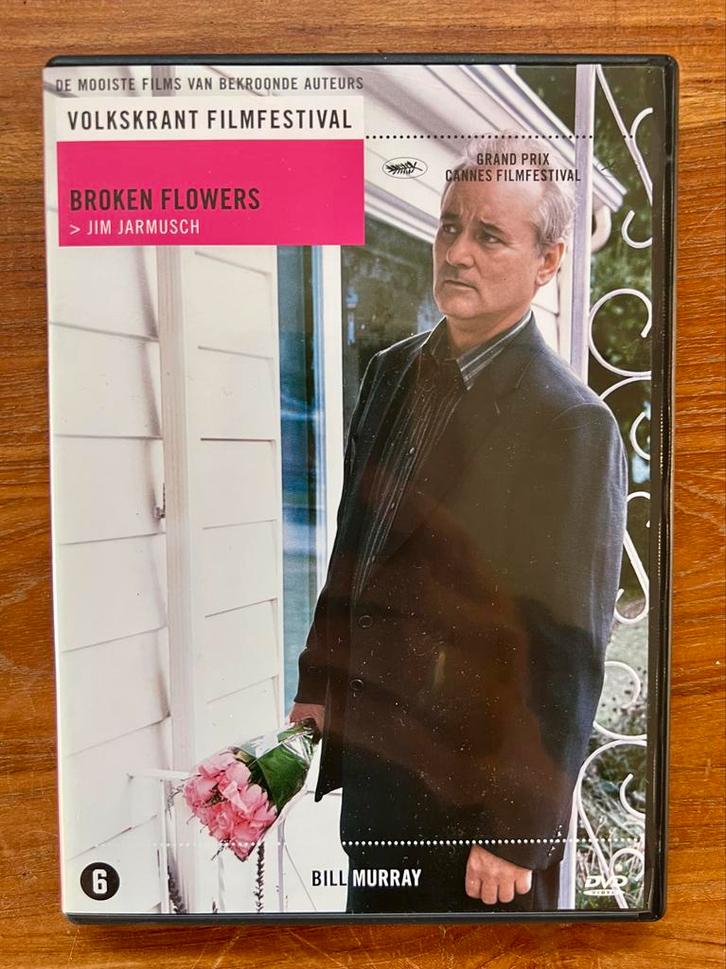 Broken Flowers - Jim Jarmusch (Volkskrant Filmfestival), Cd's en Dvd's, Dvd's | Komedie, Zo goed als nieuw, Overige genres, Alle leeftijden