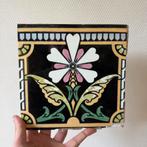 Decoratieve Antieke Art Nouveau Tegel Minton Hollins & Co, Antiek en Kunst, Ophalen of Verzenden