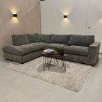 Gratis bezorging - woood hoekbank - professioneel gereinigd, Huis en Inrichting, Banken | Bankstellen, 250 tot 300 cm, Hoekbank