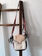 Hippie Ibiza leren schoudertas tas geitenvacht, Sieraden, Tassen en Uiterlijk, Tassen | Damestassen, Ophalen of Verzenden, Zo goed als nieuw