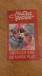 Vroeger was de Aarde plat, Marten Toonder autobiografie, Boeken, Gelezen, Ophalen of Verzenden, Kunst en Cultuur, Marten Toonder