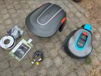 Robotmaaier gardena incl garage net 1 jaar oud, Tuin en Terras, Robotmaaiers, Ophalen, Zo goed als nieuw, Gardena