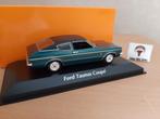 Ford Taunus TC1 Coupe 1970 groen-metallic Maxichamps 1:43, Overige merken, Auto, Nieuw, Ophalen of Verzenden