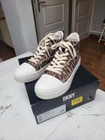 DKNY Halfhoge Sneakers - Maat 40 - Weinig Gedragen, Bruin, DKNY, Ophalen of Verzenden, Sneakers of Gympen