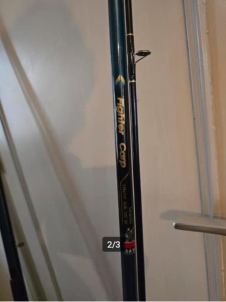 Karperset fightercarp, Watersport en Boten, Hengelsport | Karpervissen, Gebruikt, Complete set, Ophalen