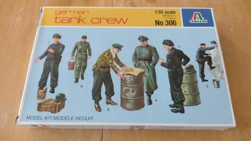 Italeri German tank crew no.: 306 / 1:35 scale, Hobby en Vrije tijd, Modelbouw | Figuren en Diorama's, Nieuw, Figuur of Figuren
