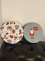 Ronde kerst decoratieve doos, Ophalen, Zo goed als nieuw, Overige materialen, Minder dan 50 cm