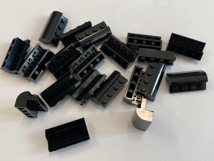 Partij 20x nieuwe 2x4x1 Lego gebogen stenen, diverse kleuren, Kinderen en Baby's, Speelgoed | Duplo en Lego, Nieuw, Lego, Losse stenen