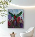 Handgemaakt Schilderij Modern 100x120, Oorspronkelijke maker, Nieuw, Ophalen of Verzenden, Schilderij