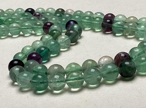 2 strengen edelsteen kralen Fluoriet 8 mm Nieuw, Hobby en Vrije tijd, Kralen en Sieraden maken, Nieuw, Kraal, Ophalen of Verzenden