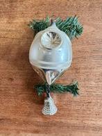 Oude kerstbal : Luchtballon met klokje, Diversen, Ophalen of Verzenden, Gebruikt