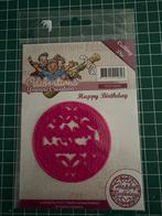 Yvonne Creations Happy Birthday Snijmal, Hobby en Vrije tijd, Scrapbooking, Ophalen of Verzenden, Zo goed als nieuw, Frame of Mal