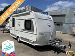 Fendt Bianco Selection 390 FH +mover+tent+luifel+fietsendrag, Caravans en Kamperen, Caravans, Vast bed, Schokbreker, Bedrijf, Treinzit