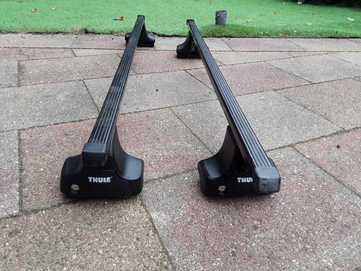 2 paar thule dakdragers, Auto diversen, Dakdragers, Ophalen